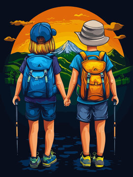 adventure vector art