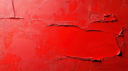 Poster - Crimson Canvas, an aged red backdrop with textured layers, evokes depth and complexity, offering a vibrant yet serene space for creative expression and inspiration.