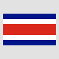 Poster - Flag of Costa Rica, national symbol