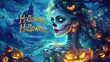 © Aliaksei - Halloween Skeleton Woman