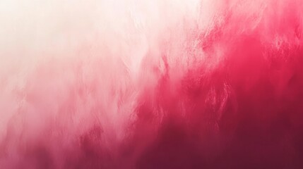 Poster - Smooth gradient background transitioning from light pink to deep red with subtle variations in tone, creating a soft, modern look.