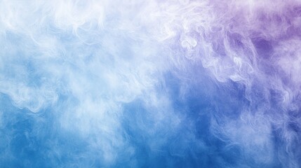 Poster - Soft tie-dye background in calming shades of blue and lavender with a subtle gradient effect.