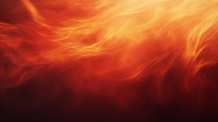 Poster - A dynamic, swirling fire background with a clear, dark area for text