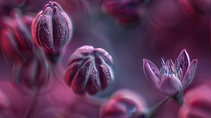 Sticker - Purple lilac flowers 