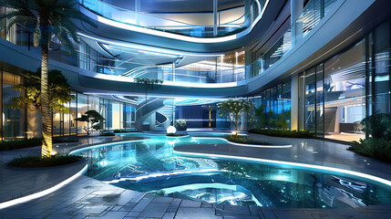 Poster - marvel at the versatility of modern architecture with innovative designs