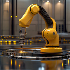 Wall Mural - robotics in industry animated 3d insights into automation provides captivating look how robotics are