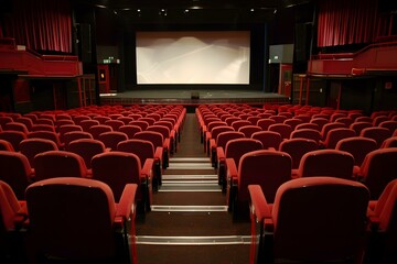 Poster - Empty Seats In a Movie Theater