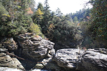 rocks in the mountains