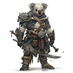 Anime Koala Warrior