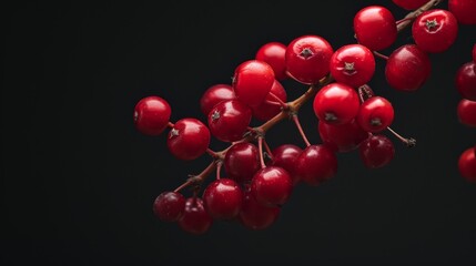 Canvas Print - cluster of red fruits