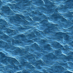 seamless water texture tile top view wavy sea ocean waves for surface mapping architecture game design 2d flat