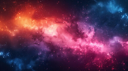 Wall Mural - Milkyway galaxy with space in background 