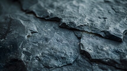 Wall Mural - Cinematic macro shot of an unusual stone surface in a minimalist design AI generated illustration