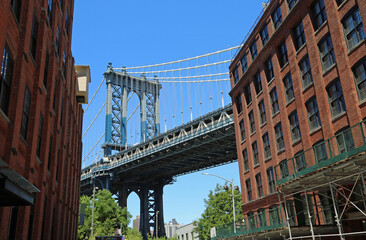 View at east pylon - Iconic view from Dumbo, New York City