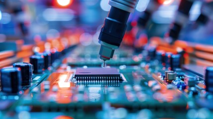 Poster - Automated Assembly Line for Electronics Manufacturing
