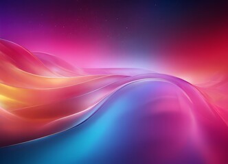 abstract background with colorful waves