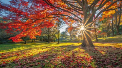 Wall Mural - Autumnal Glow