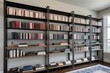 © Michael - Contemporary Metal Bookshelf for Organized Book Display in Functional Study Space