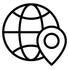 Sticker - geolocation icon