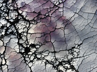 Wall Mural - cracked background