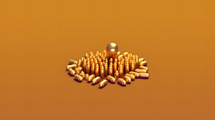 Wall Mural - Ammo Game icon 3d  