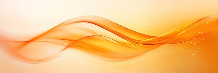 Wall Mural - abstract background, orange gradient, waves, smooth gradient,