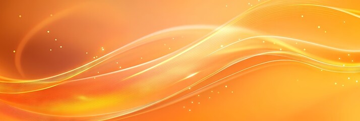 Wall Mural - abstract background, orange gradient, waves, smooth gradient,