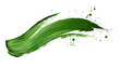 © Daniel - vector paint brush graphic element vector brush stroke green vector on a white background