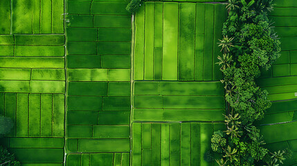 Canvas Print - field and landscape