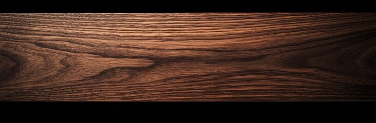 Wall Mural - Decorative wooden texture. Walnut wooden plank background.