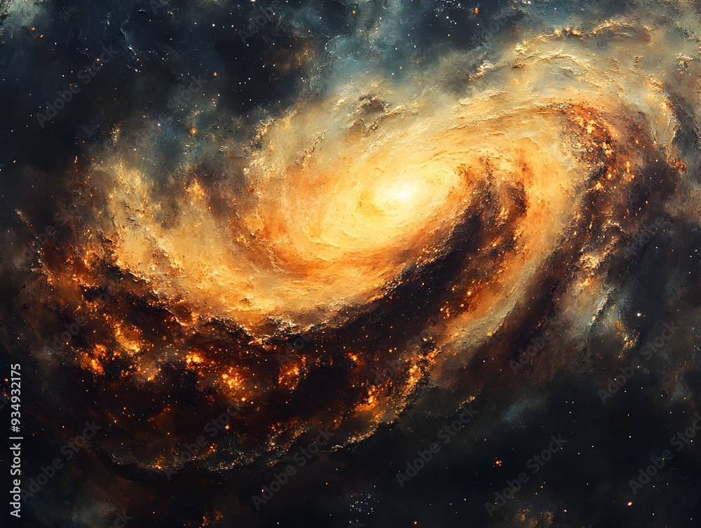 Cosmic Spectacle Mesmerizing Cosmic Spectacle:Swirling Interstellar Phenomena in ...