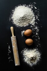 Sticker - Rolling Pin with Eggs