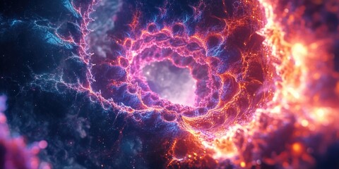 Wall Mural - Space Spiral