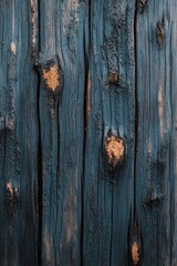 Poster - Wooden Wall with Holes