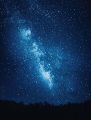 milky way at night