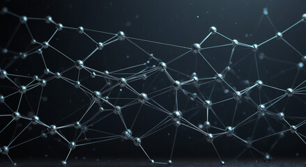 spider web with dew drops