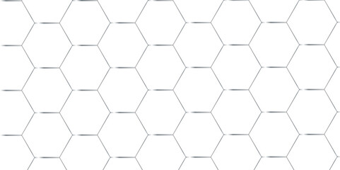 Abstract square digital grid pattern background with hexagons. modern hexagon polygonal technology vector. seamless bright white abstract honeycomb science digital texture background.