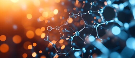 Poster - Innovations in Hybrid Composites   Visualizing New Developments in Material Science and Engineering with Photography Concept and Copy Space for Text
