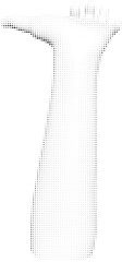 Wall Mural - vector element in retro halftone style. human hand gesturing with halftone dotted pattern. pop art p