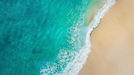  waves crashing onto the sand, boat in the water