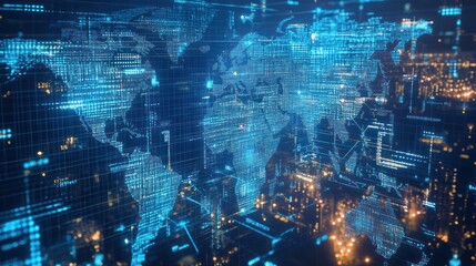 Digital World Map