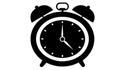 Wall Mural - Alarm clock vector art and illustration