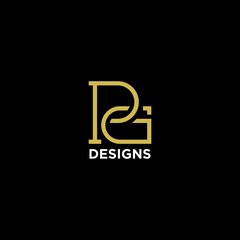 letter pg or gp luxury monogram logo design inspiration