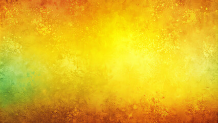 Poster - A colorful gradient background showcases a blend of warm oranges and yellows with subtle green hues, creating a vibrant and inviting atmosphere suitable for various creative uses