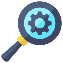 Sticker - Magnifying Glass Icon