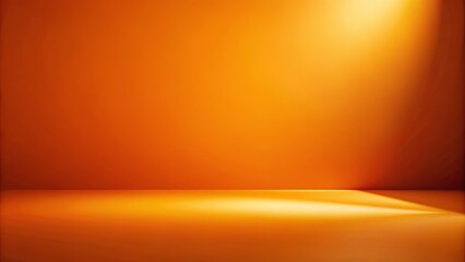 Wall Mural - Abstract orange background with play of light and shadow