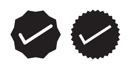Poster - check mark icon vector.symbol,sign,yes,right