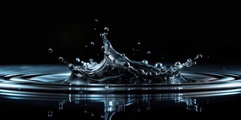 Dark and mysterious black water against a black background, black, water, dark, background, mysterious, texture