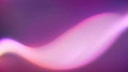 Wall Mural - abstract colorful purple pink violet wavy background with flowing smooth blurry wave, liquid fluid. smooth motion waves design. looped animation. seamless footage.