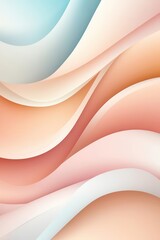 Poster - Shaded linear gradients with soft contrasts, modern illustration, creating a balanced flow with gradual transitions and dimension.